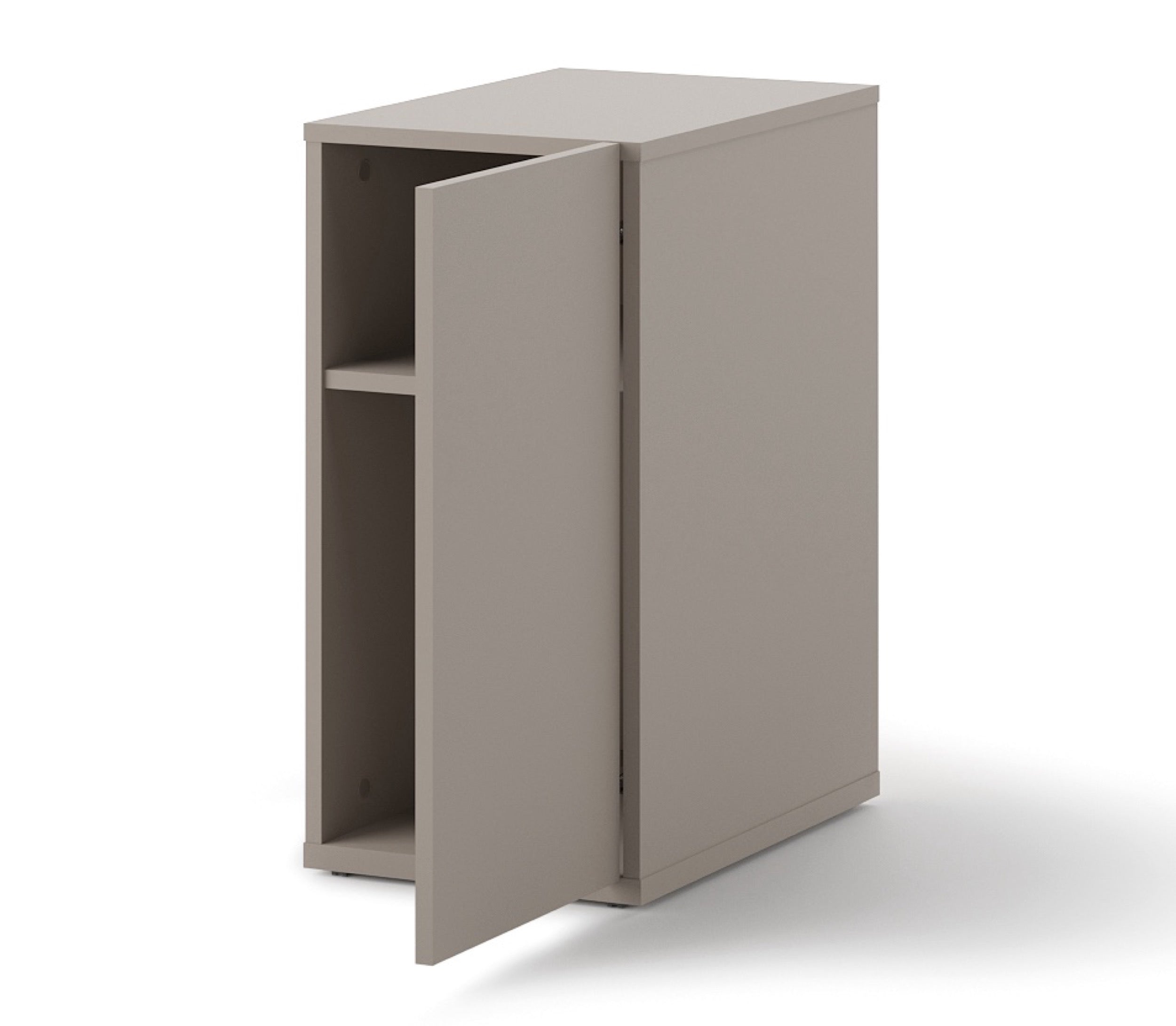 Kontenerek młodzieżowy Woow z półką 33 cm clay grey