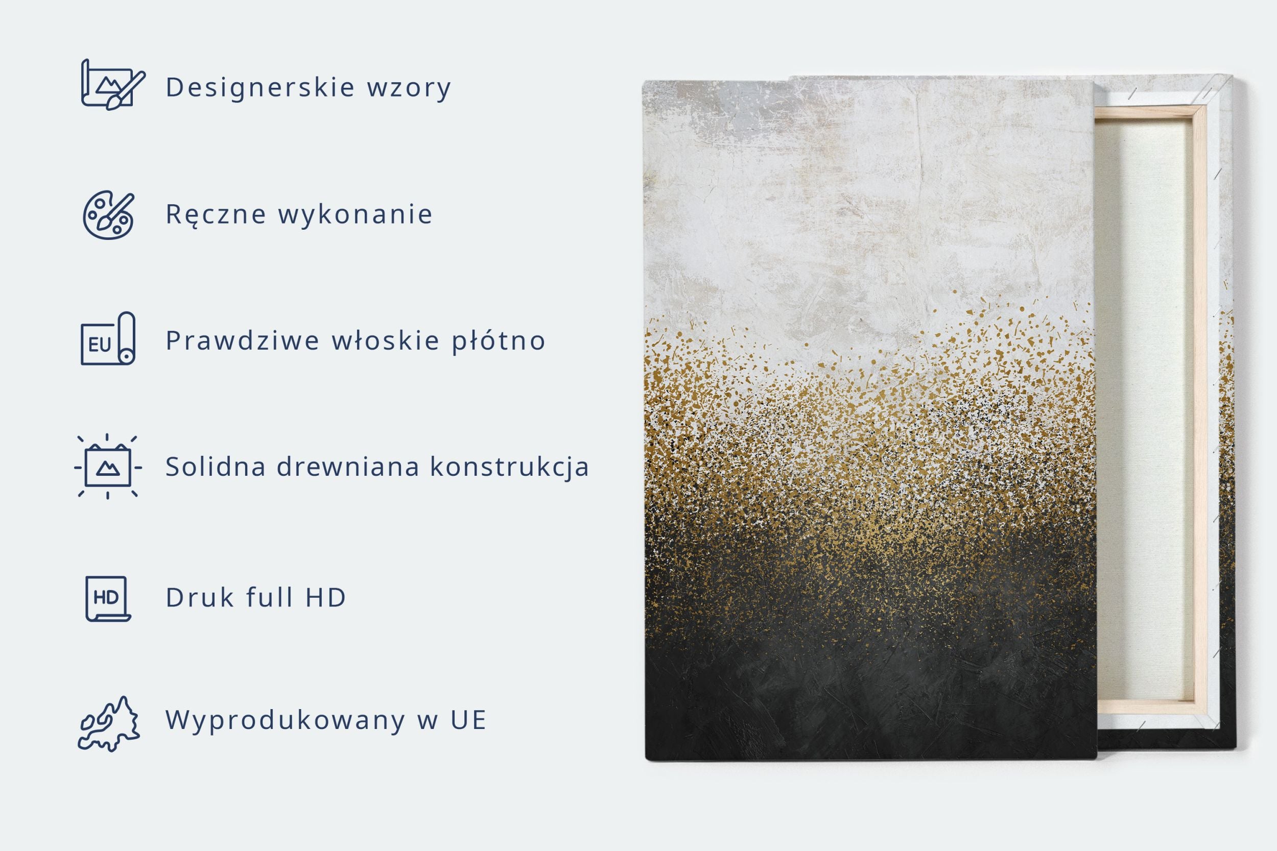 Obraz Falujące wstęgi 90x60 cm