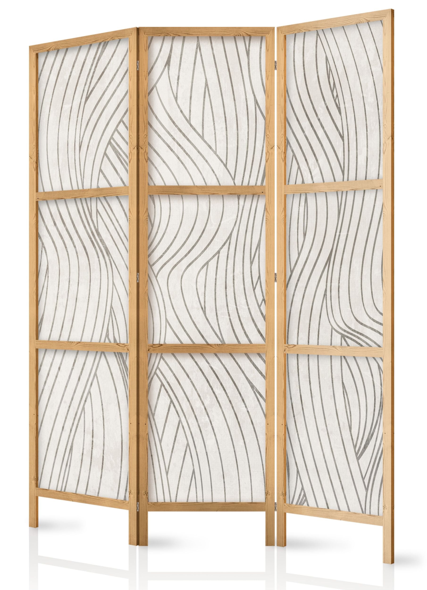 Parawan japoński Falujące wstęgi 161x135 cm