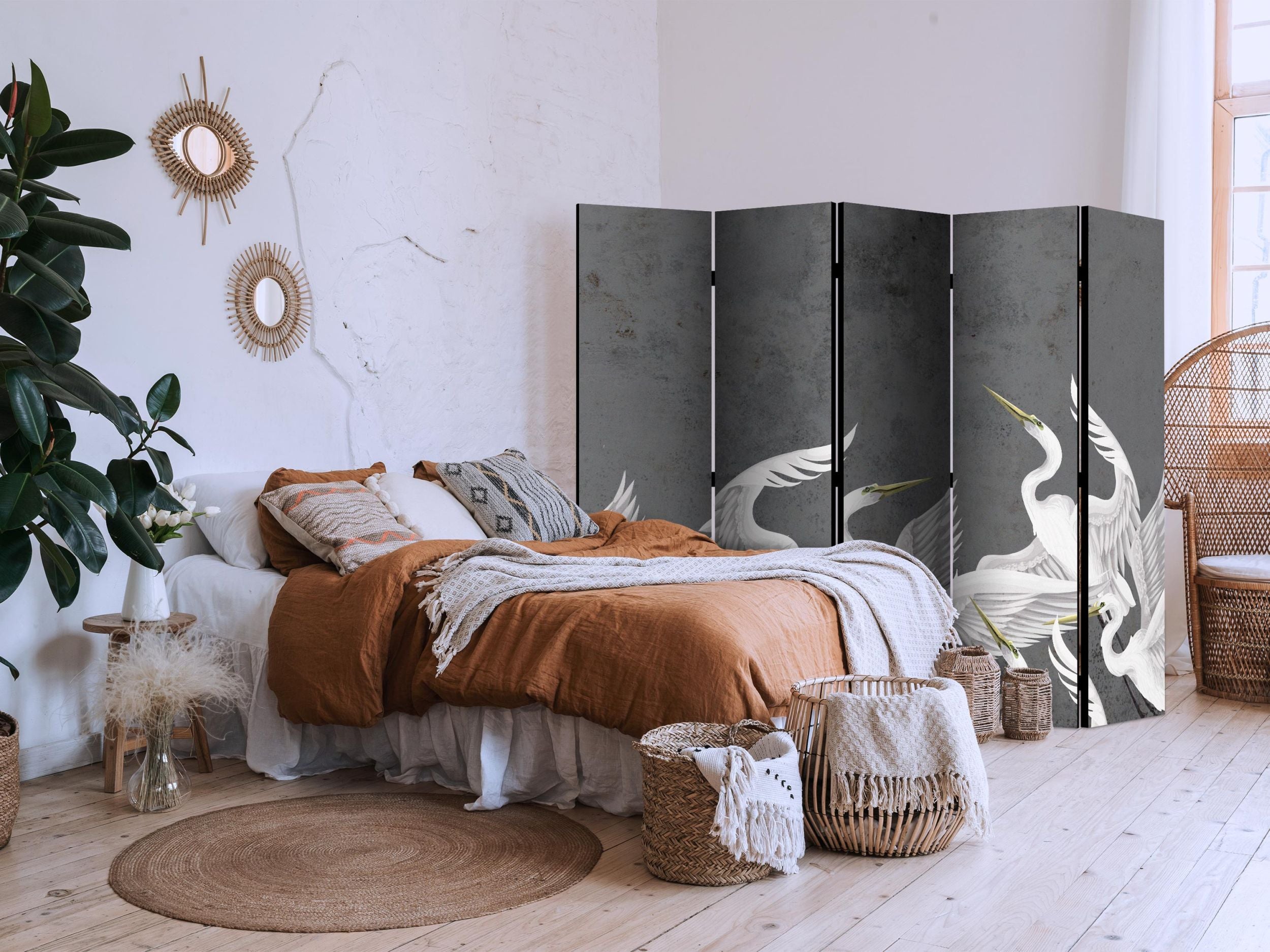 Parawan Trzepot skrzydeł 225x172 cm