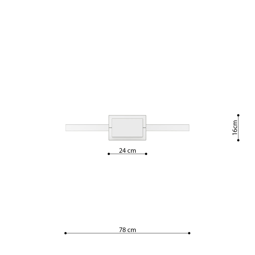 Lampa wisząca Retore średnica 78 cm 4000K czarna