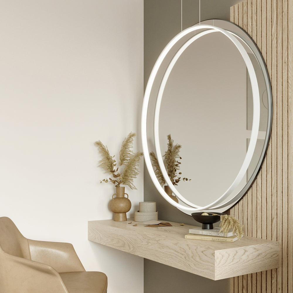 Lampa wisząca Retore średnica 110 cm 4000K biała