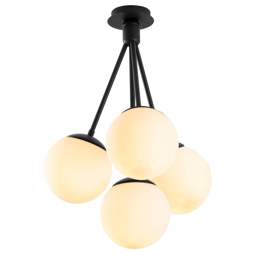 Lampa sufitowa Tuiren czarna
