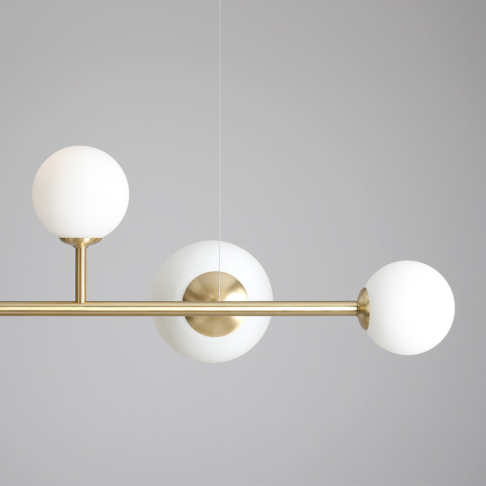 Lampa wisząca Sailleve x6 złota