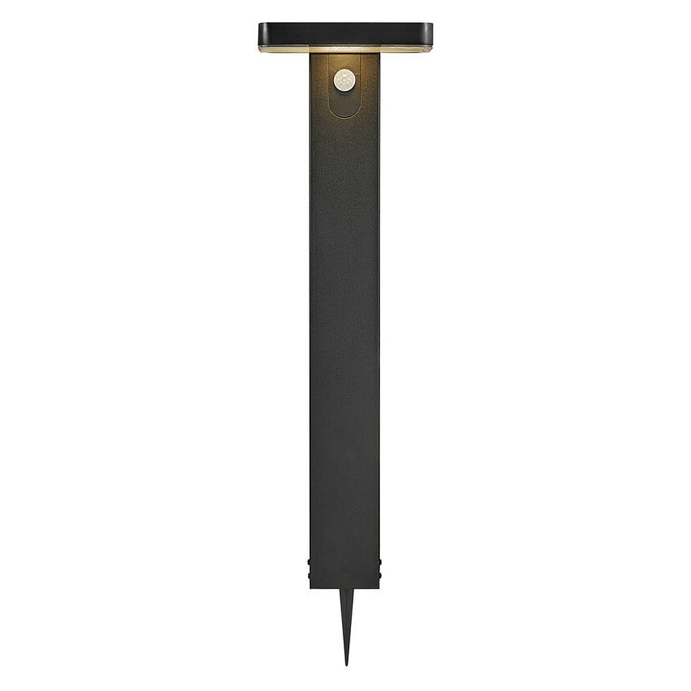 Lampa ogrodowa solarna Rica Square z czujnikiem ruchu prostokątna