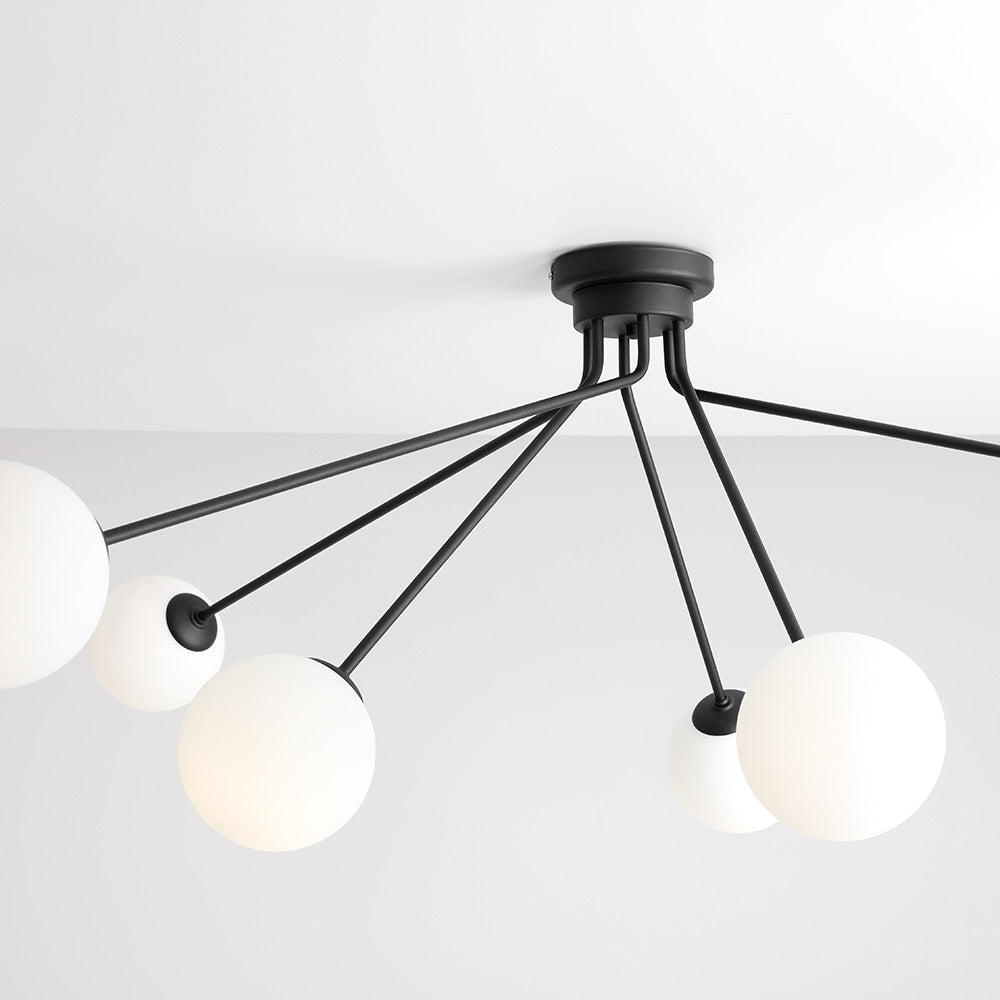 Lampa wisząca Bastalle x6 czarna