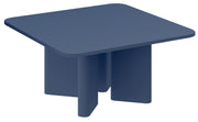 Stolik kawowy Rallity 80x80 cm granatowy mat