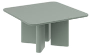 Stolik kawowy Rallity 80x80 cm zielony mat