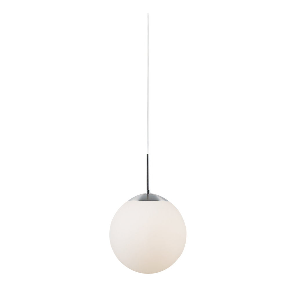 Lampa wisząca Cafe średnica 15 cm mlecznobiałe szkło