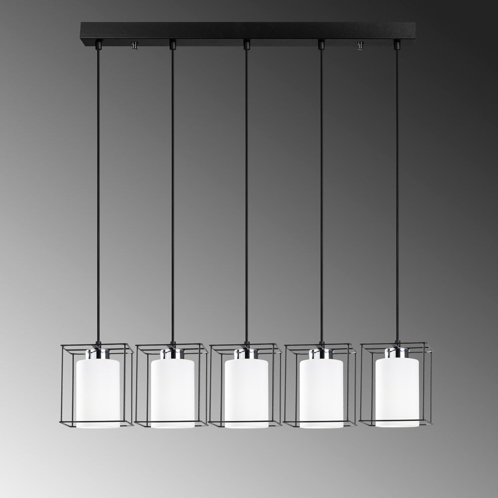 Żyrandol Sumach x5 elegancki