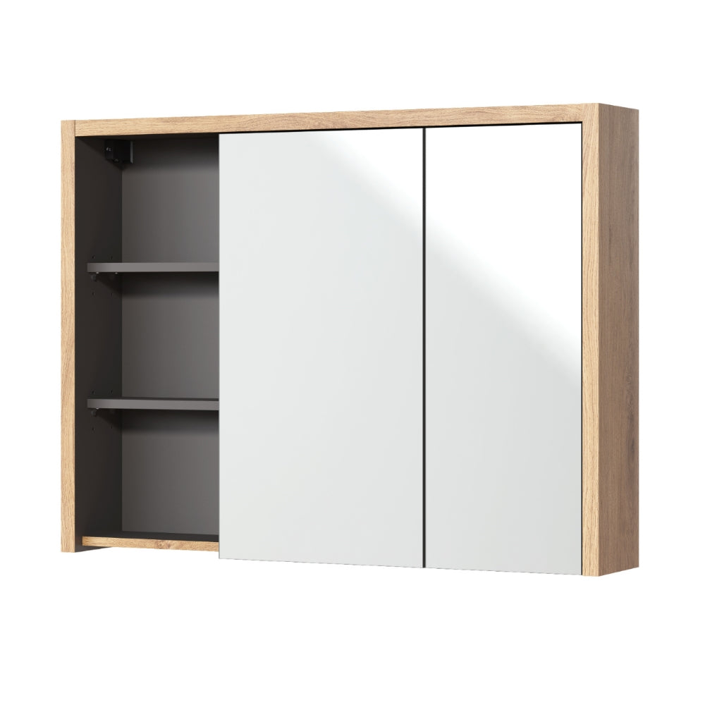 Szafka łazienkowa Netime wisząca z lustrem