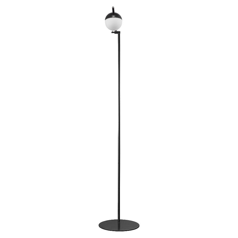 Lampa podłogowa Contina 139,5 cm czarna