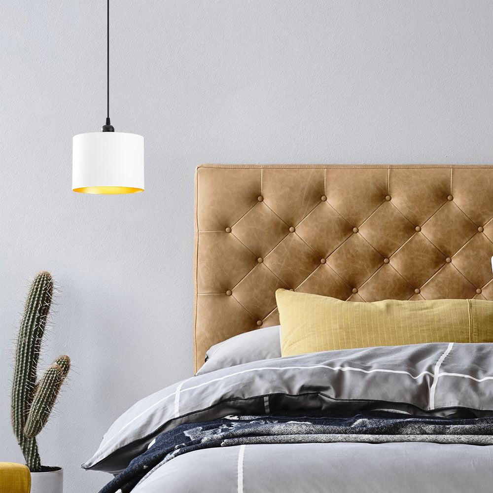 Lampa wisząca Hortensis 20 cm biała