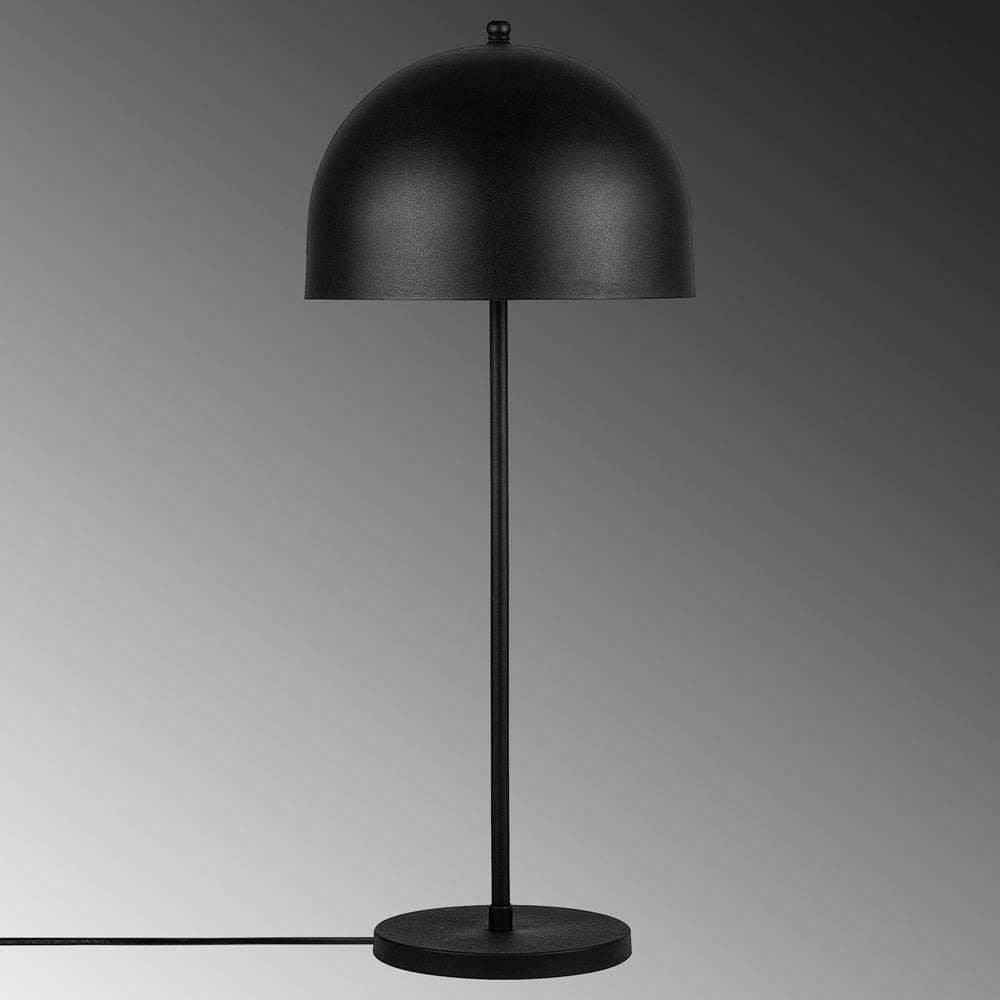Lampa stołowa Biesta półkole średnica 24 cm czarna