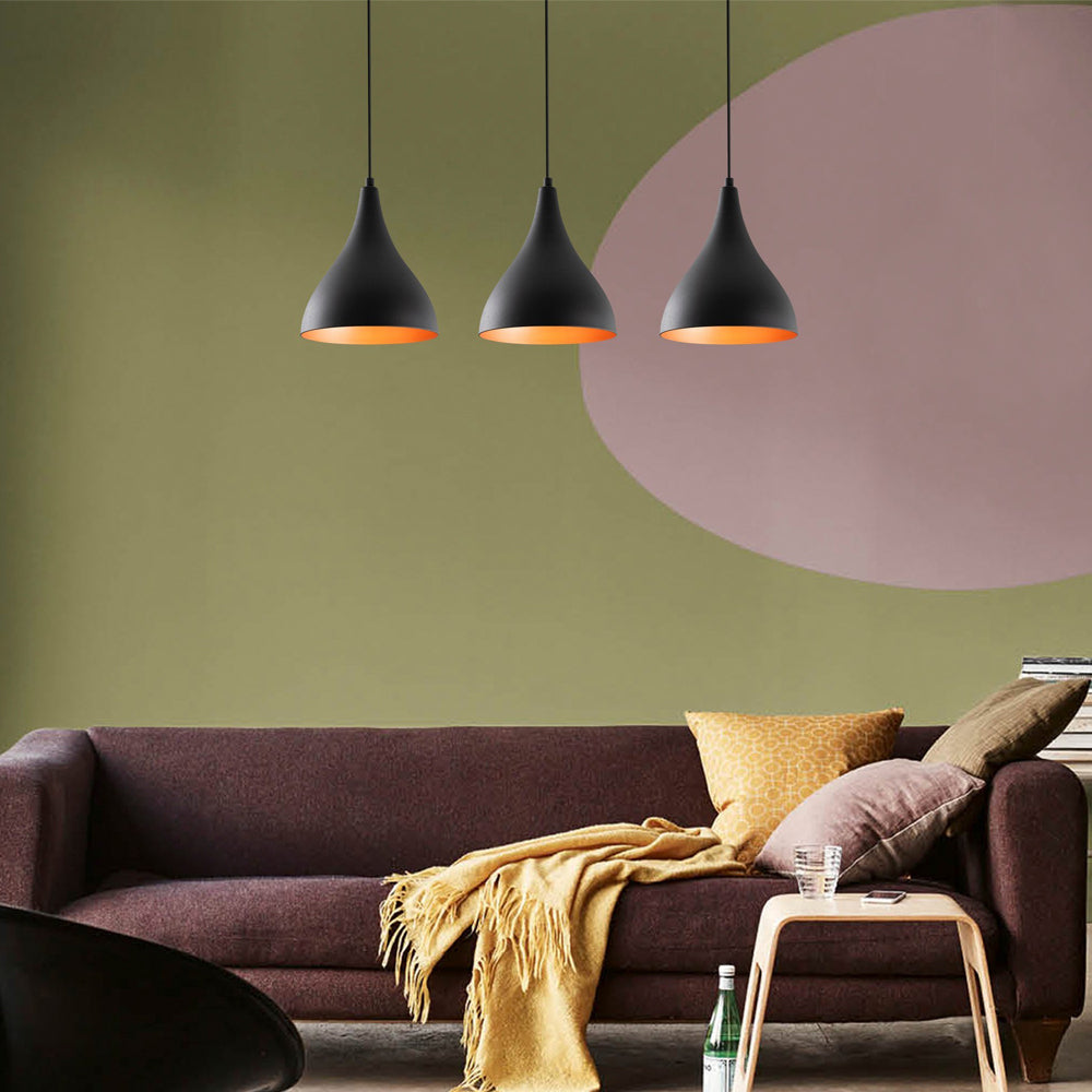 Lampa wisząca nowoczesna Pavitaries x3