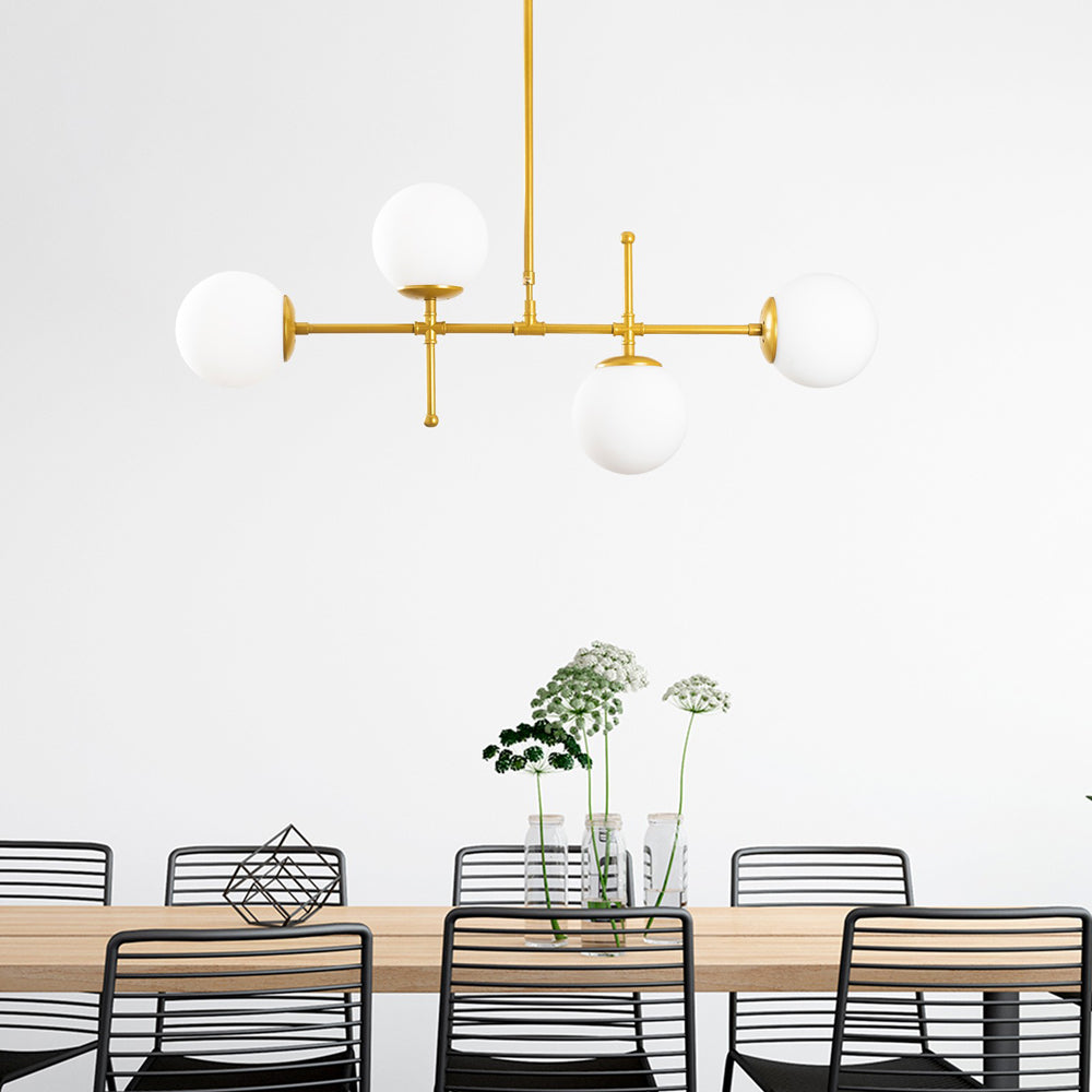 Lampa wisząca Tuiren x4 złota