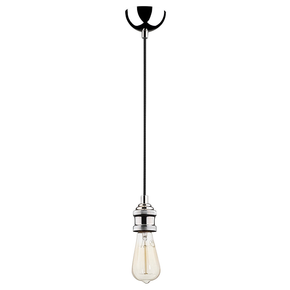 Lampa sufitowa Pabella vintage srebrna