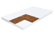 Materac dla dzieci 90x190 cm Achinam z kokosem