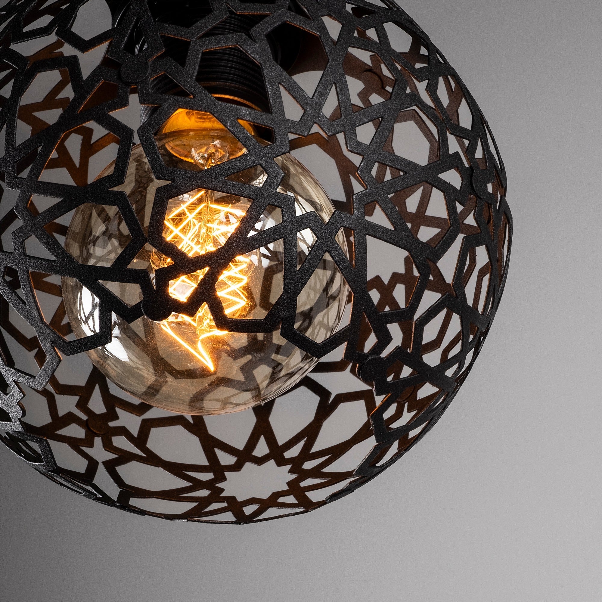 Lampa wisząca pająk Voweep czarna