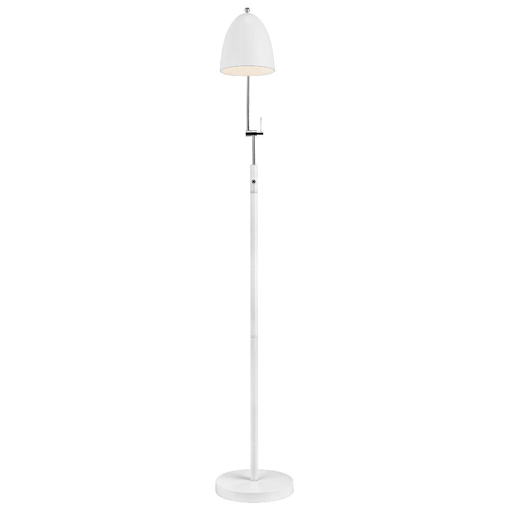 Lampa podłogowa Alexander 140 cm biała