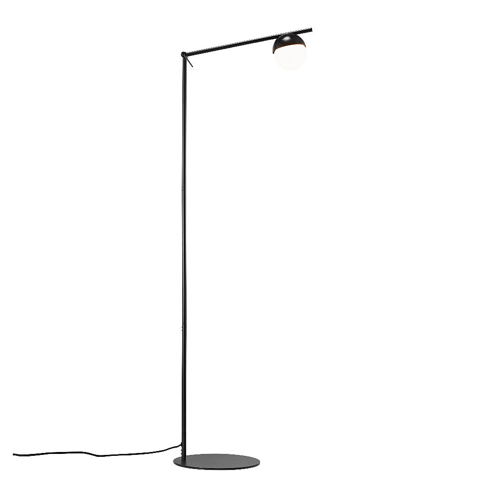 Lampa podłogowa Contina 139,5 cm czarna