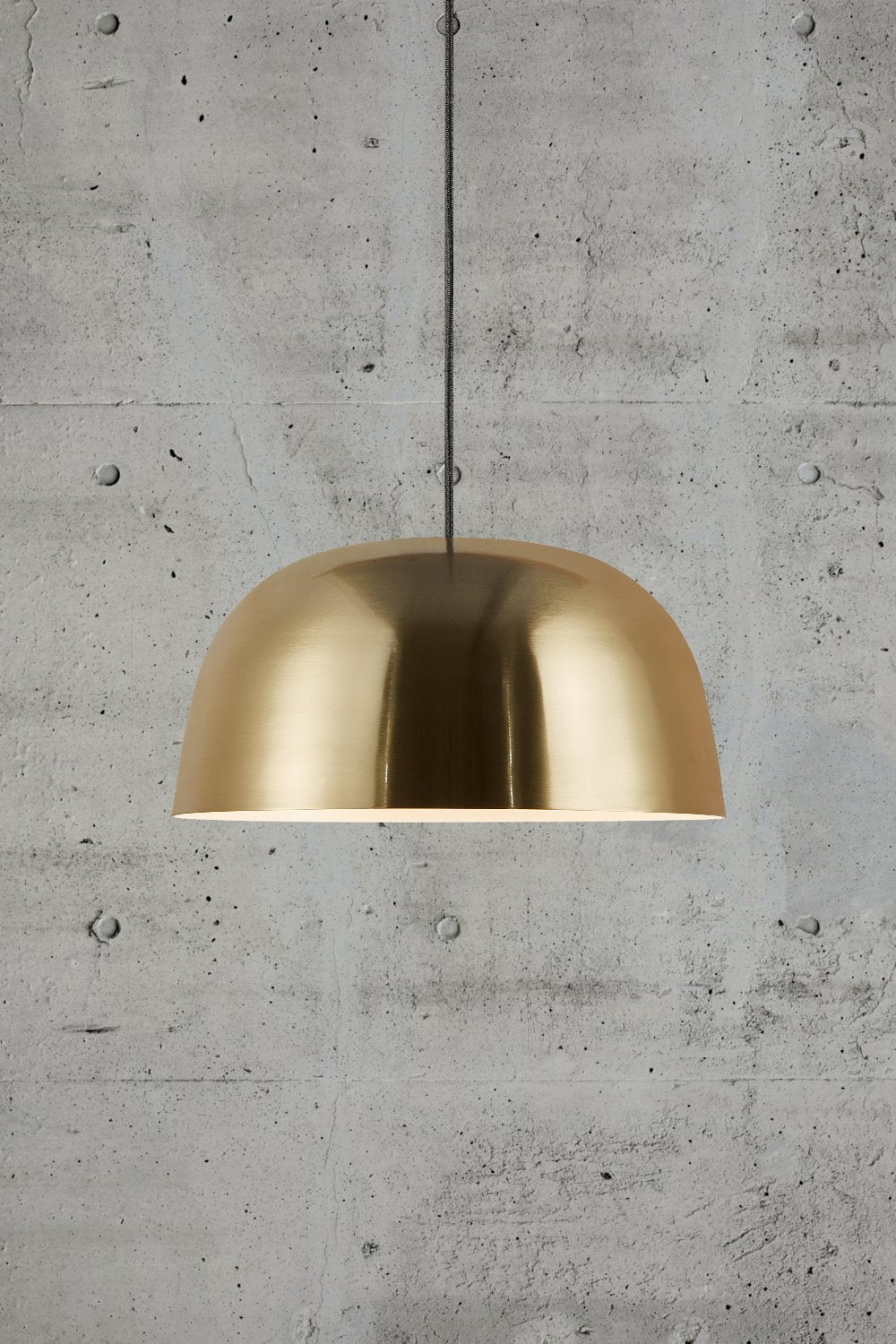 Lampa wisząca Cera złoty klosz