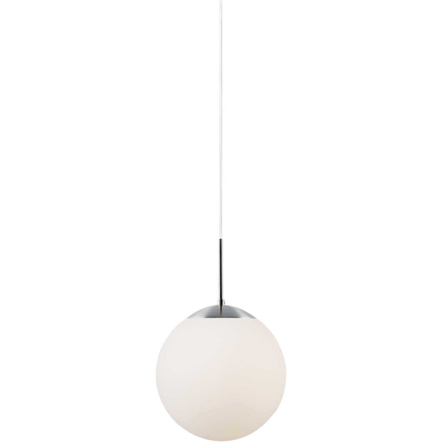 Lampa wisząca Cafe średnica 15 cm mlecznobiałe szkło