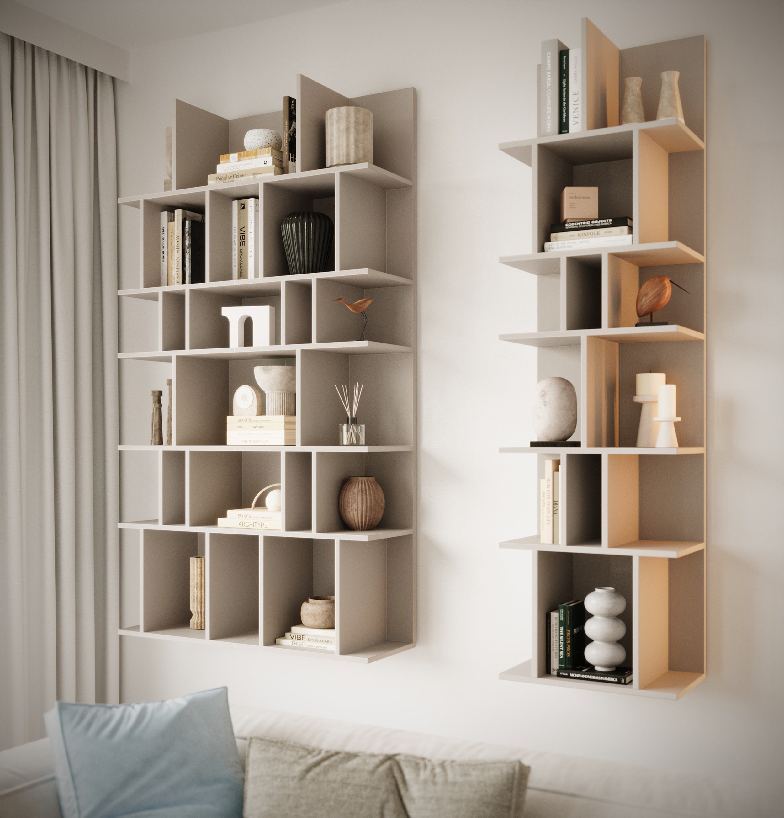 Regał otwarty Bemmi 50 cm kaszmir