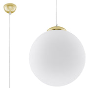 Lampa wisząca Blowly średnica 40 cm złota
