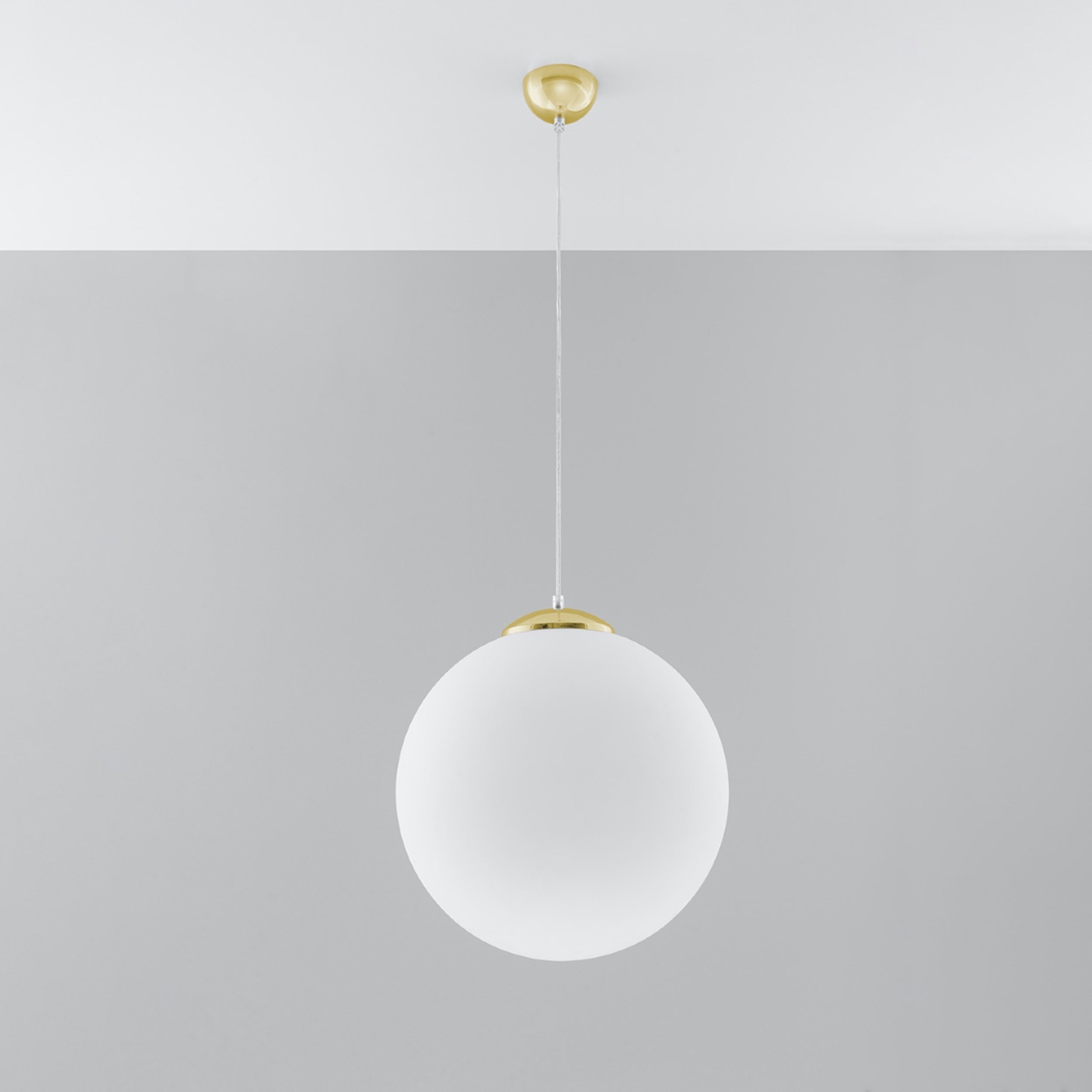 Lampa wisząca Blowly średnica 40 cm złota