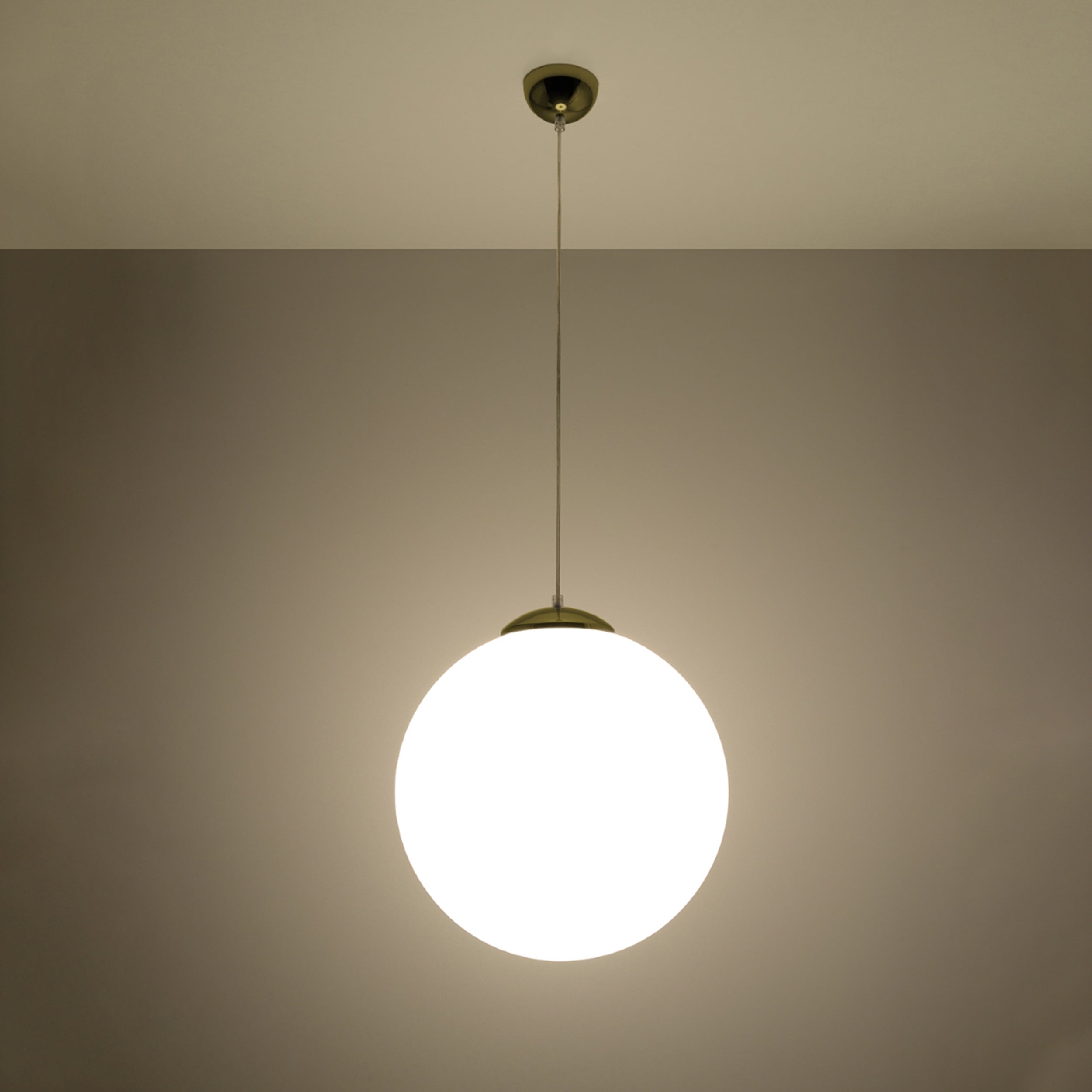 Lampa wisząca Blowly średnica 40 cm złota