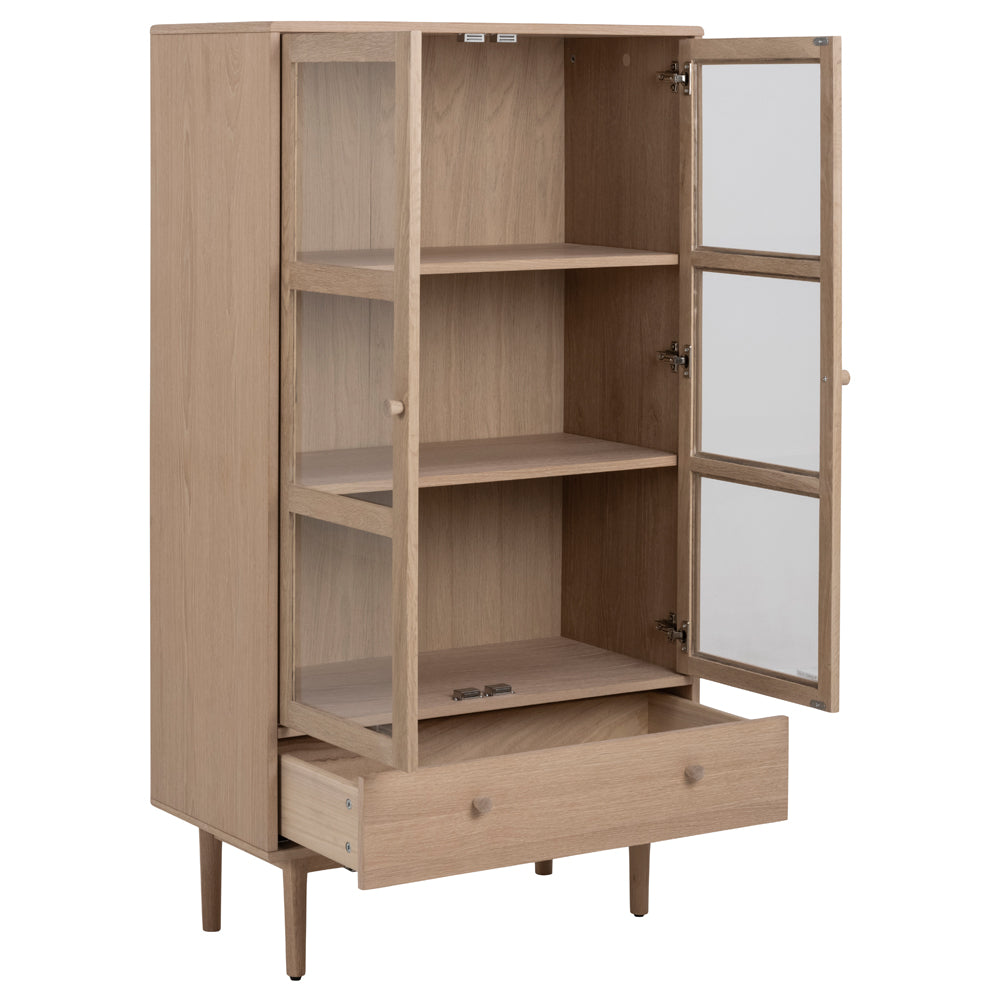 Witryna Dorchis 80 cm dąb