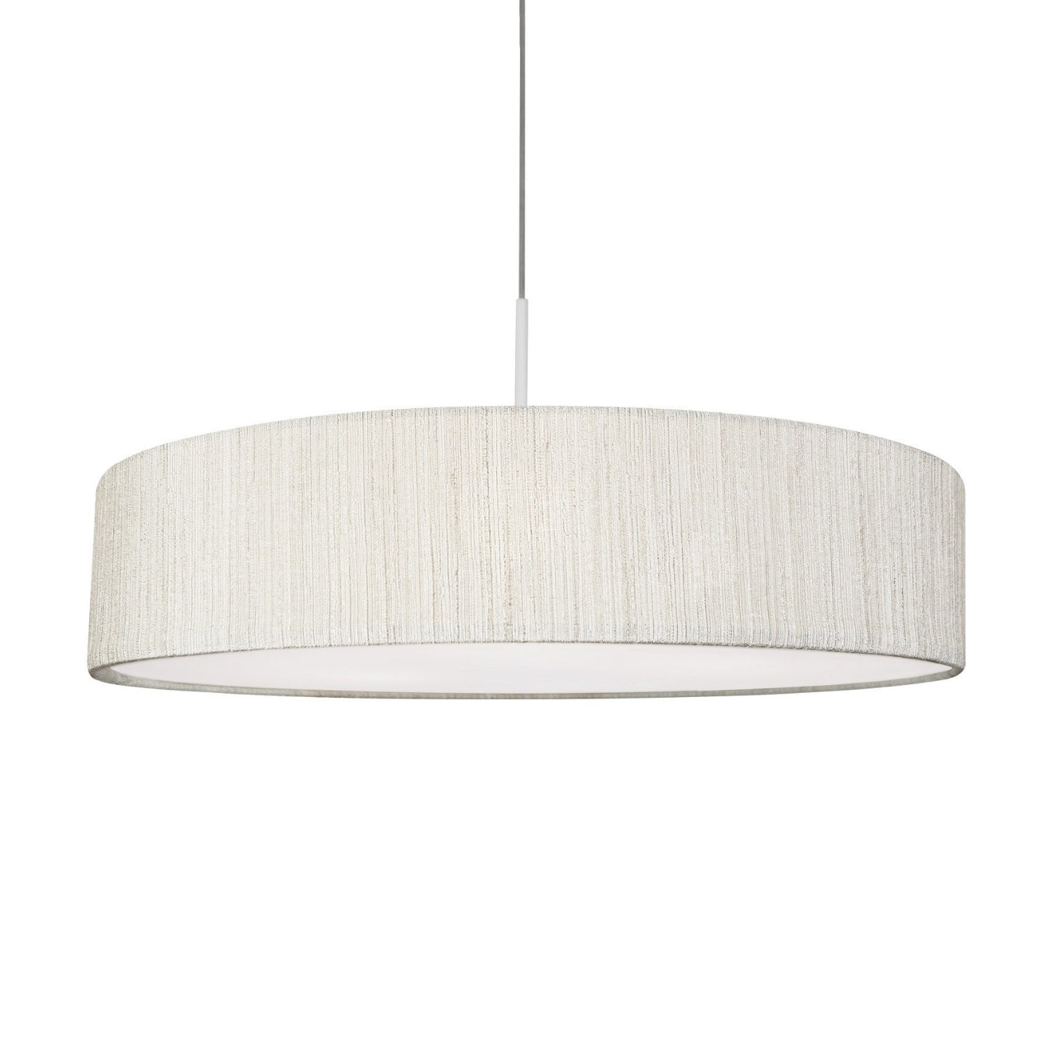 Lampa wisząca Nourie biała średnica 50 cm 8945