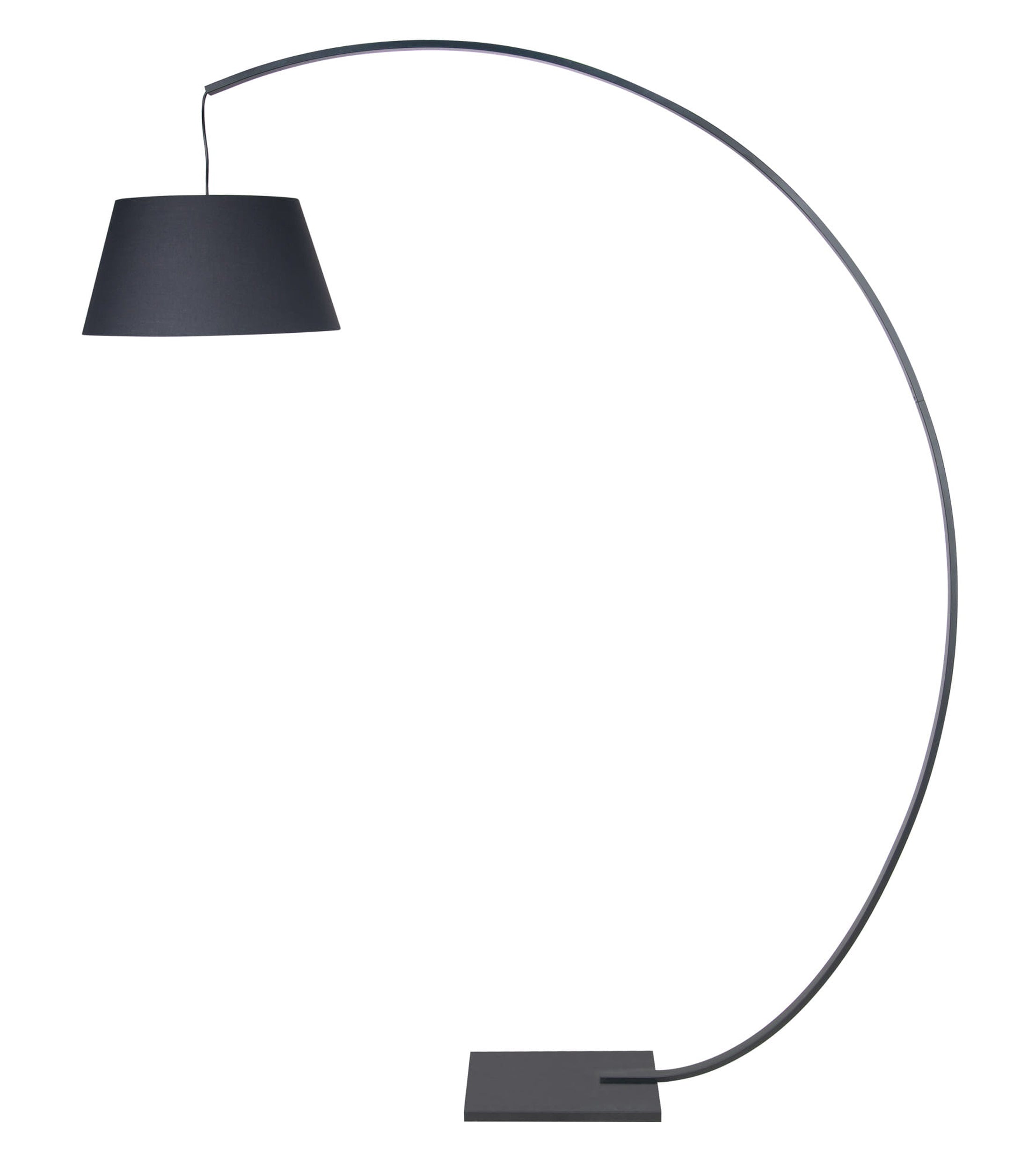 Lampa podłogowa Celia czarna
