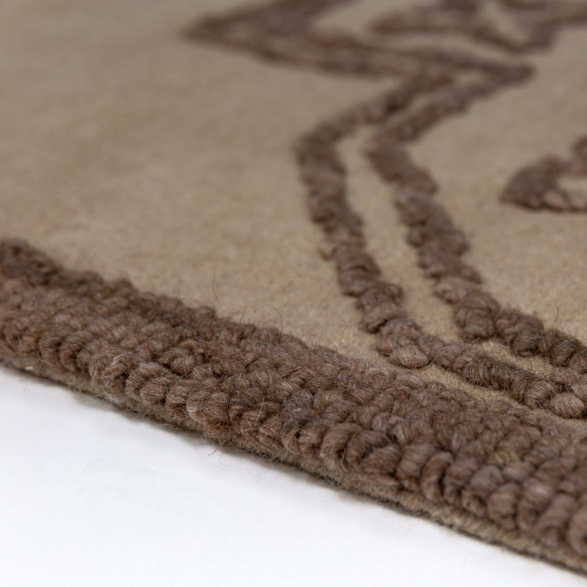 Dywan z wełną Sable Vintage 160x230 cm beżowy