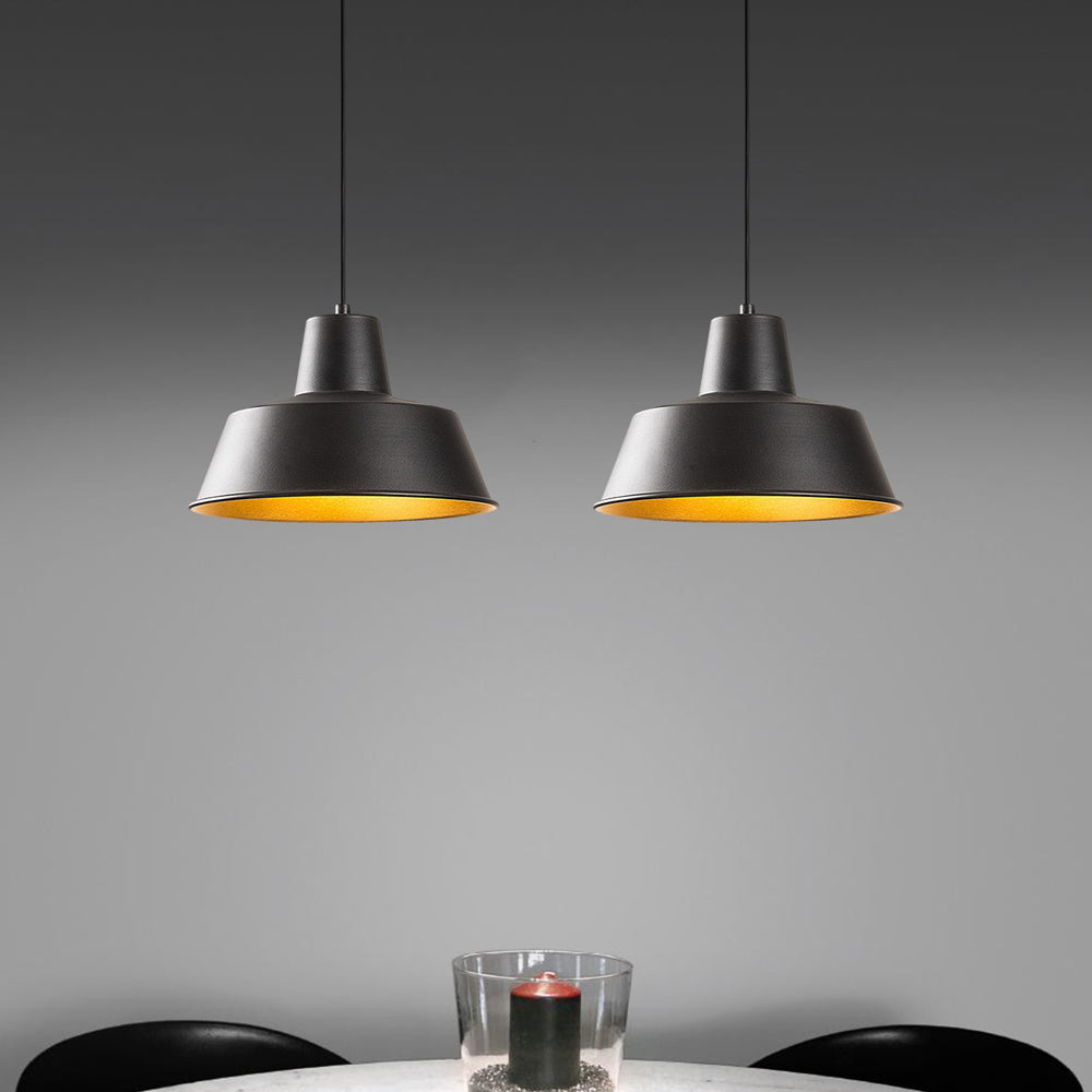 Lampa sufitowa Ardulace x2 62 cm czarna/złota