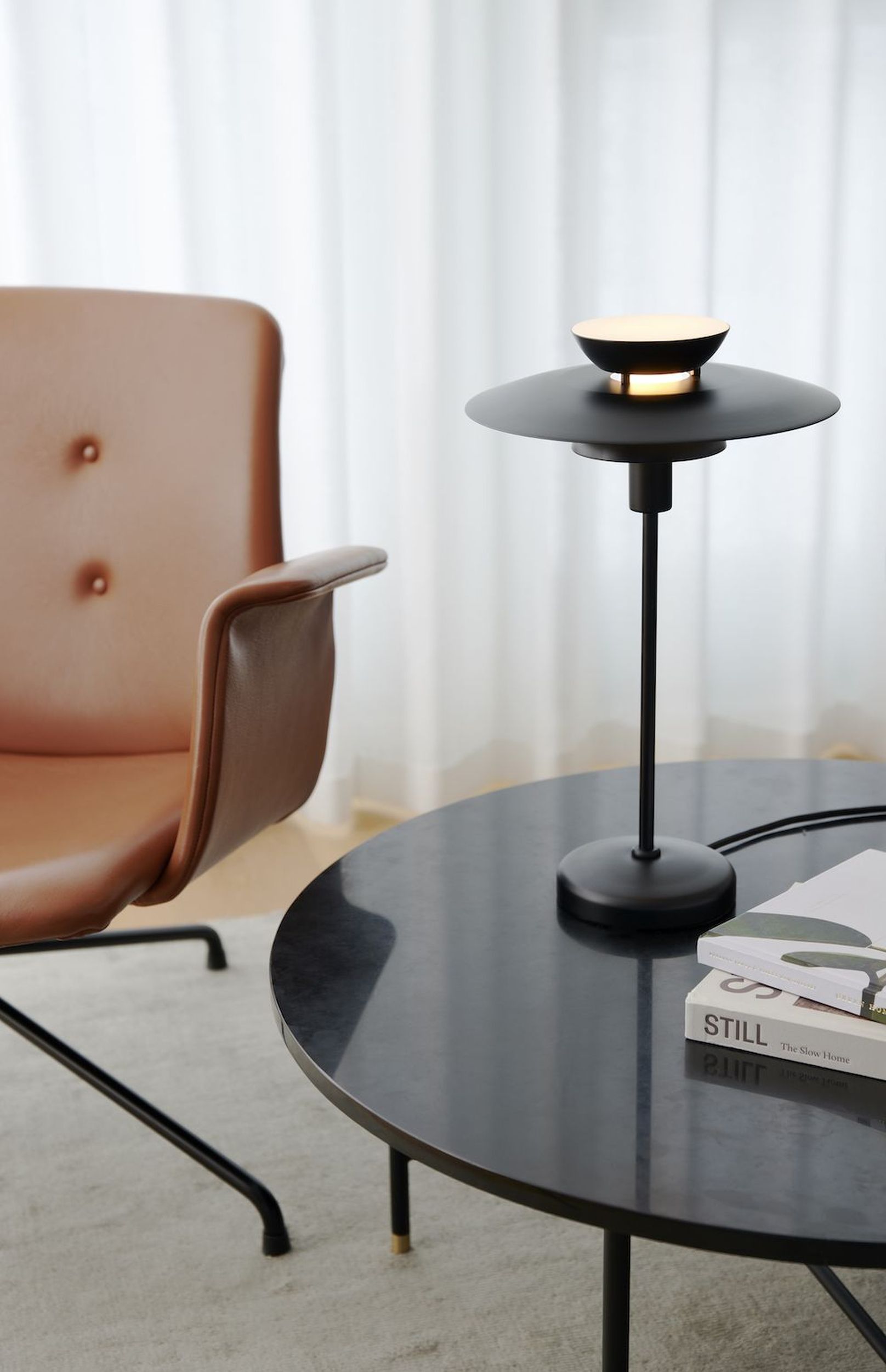 Lampa wisząca Carmen średnica 45 cm czarna