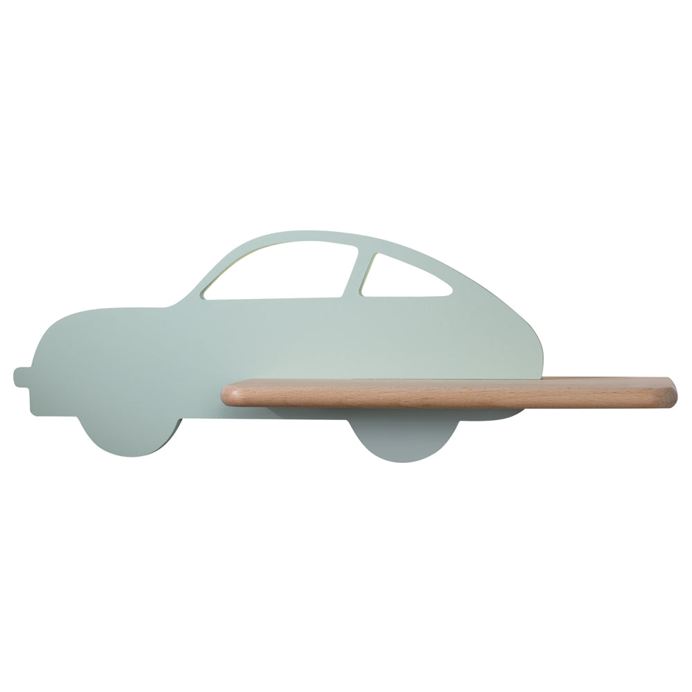 Kinkiet ścienny do pokoju dziecięcego Dreamie auto miętowy