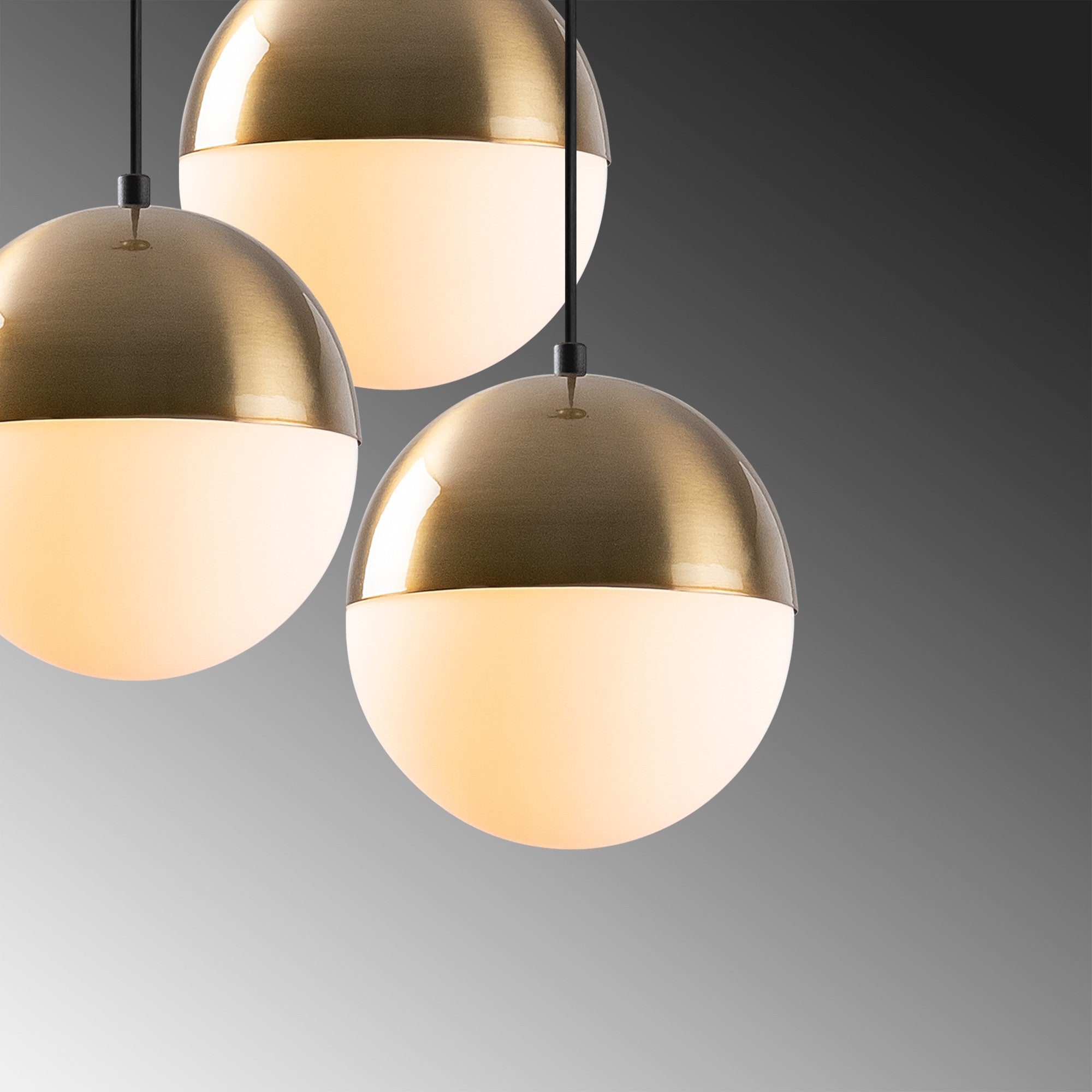 Lampa wisząca Portakers 3 kule