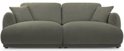 Sofa trzyosobowa Chacco oliwkowa sztruks