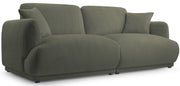 Sofa trzyosobowa Chacco oliwkowa sztruks