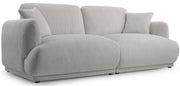 Sofa trzyosobowa Chacco jasnoszara sztruks
