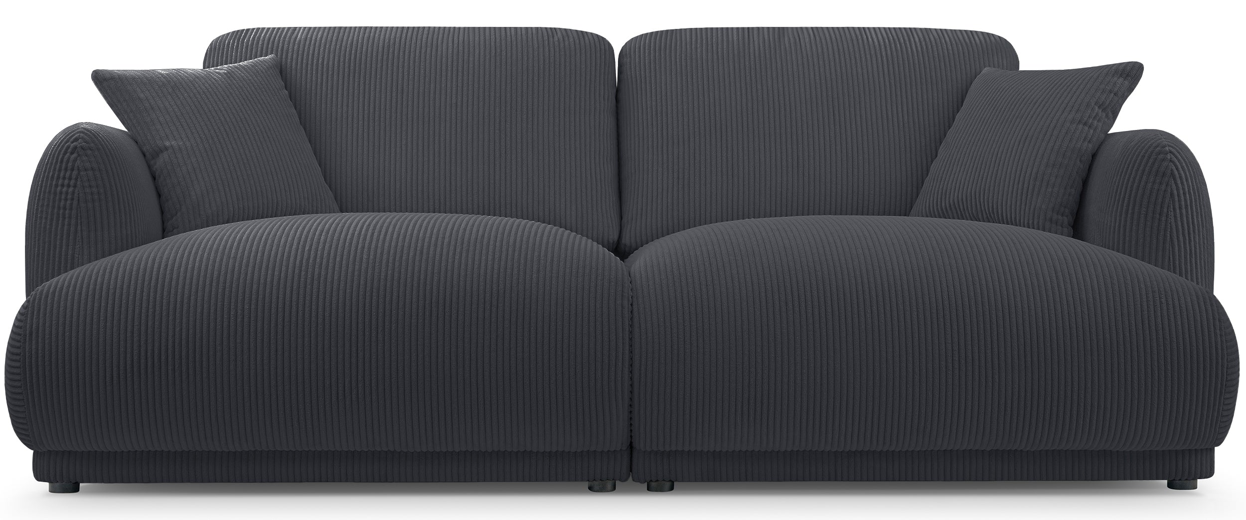 Sofa trzyosobowa Chacco grafitowa sztruks
