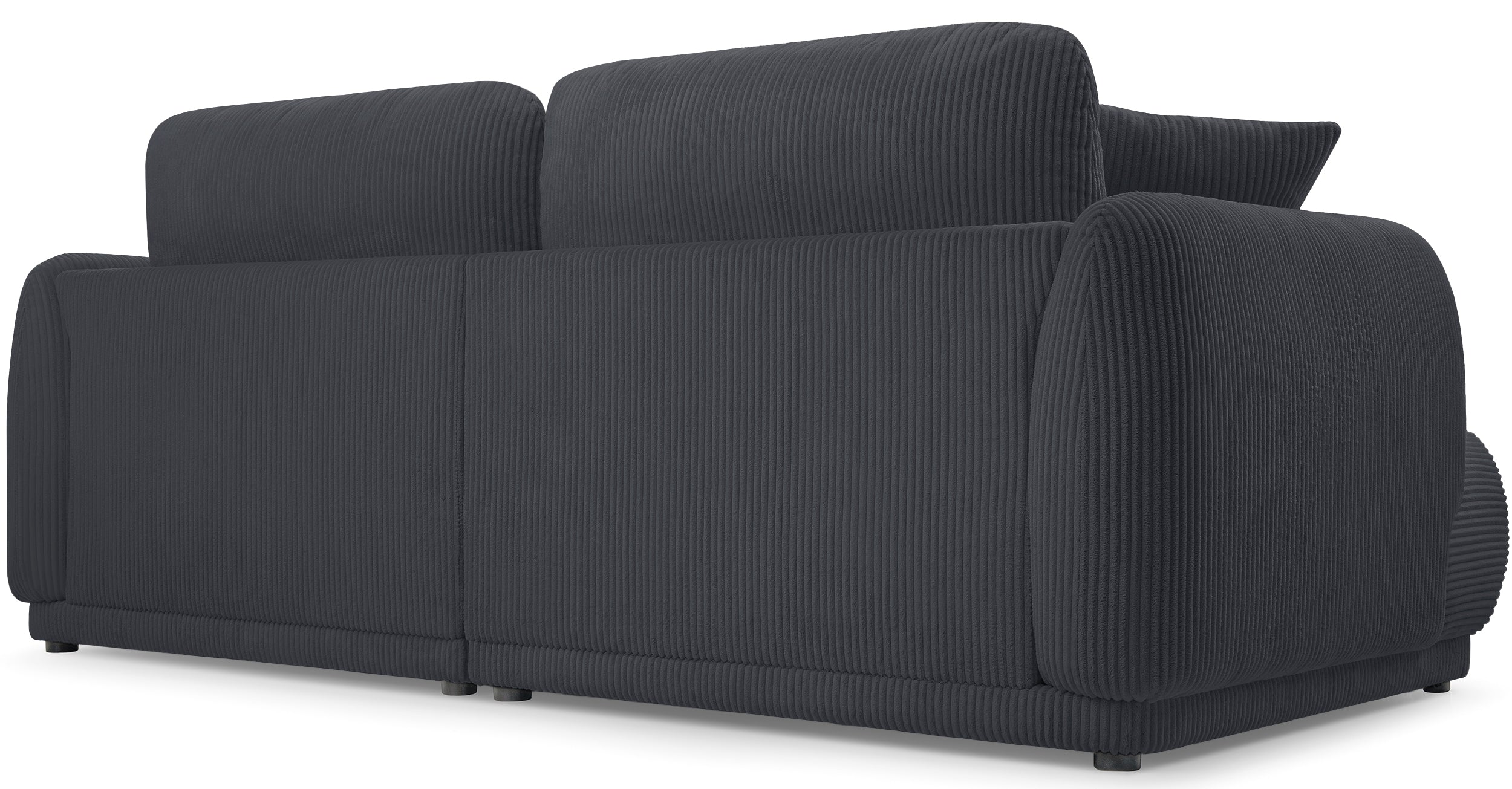 Sofa trzyosobowa Chacco grafitowa sztruks