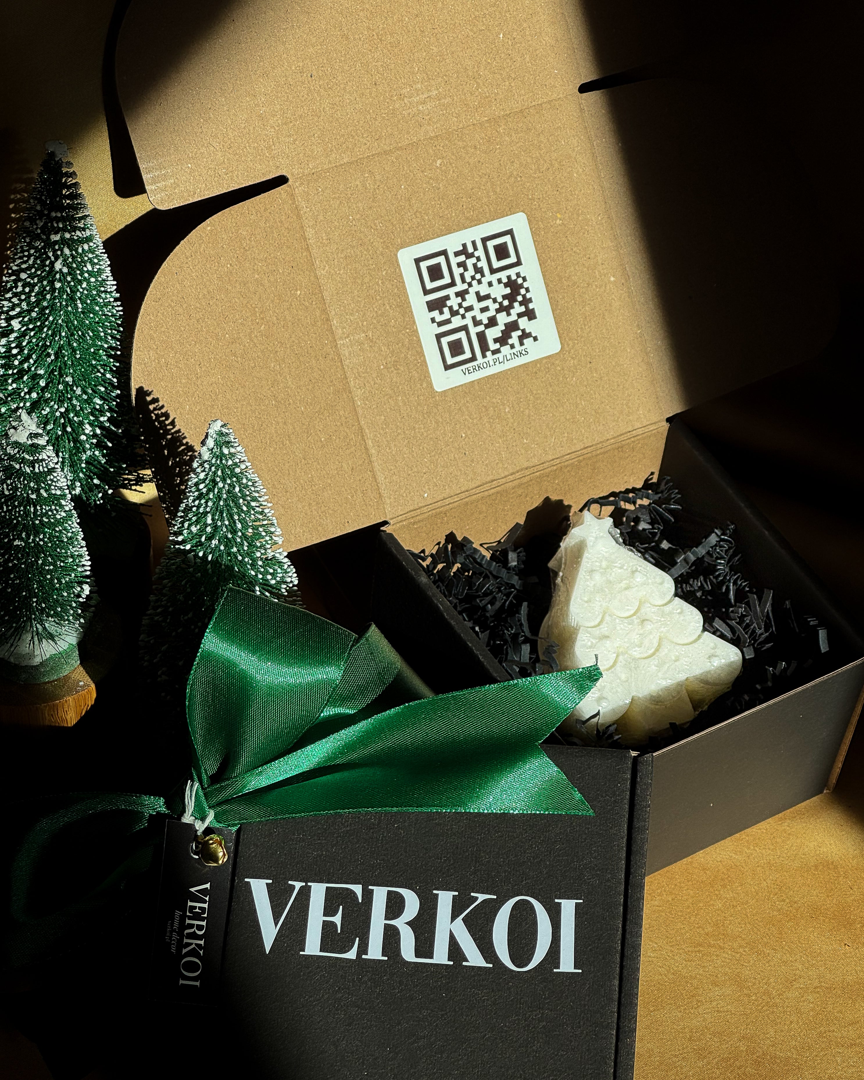 Świeca z wosku palmowego Christmas Tree 50 g