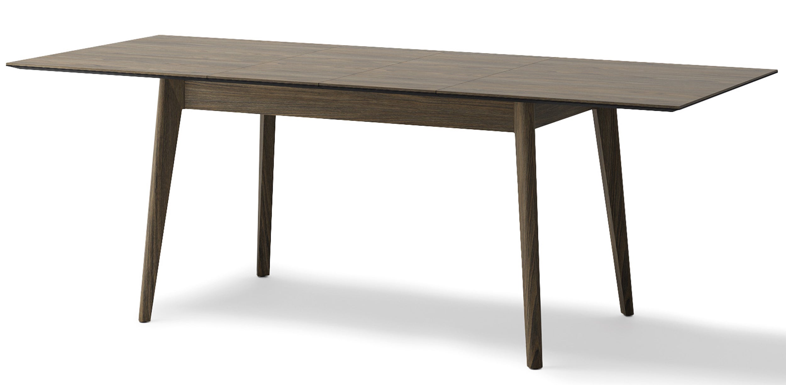 Stół rozkładany Plot 145-220x85 cm dąb ciemny