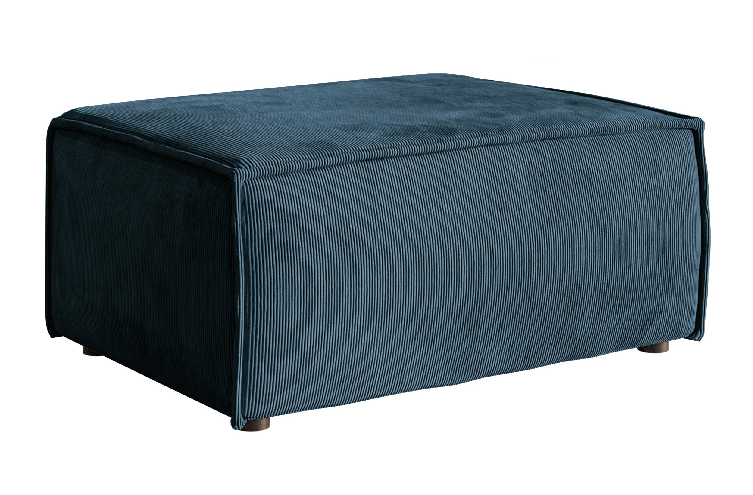 Pufa Copertino 65x90 cm granatowa sztruks