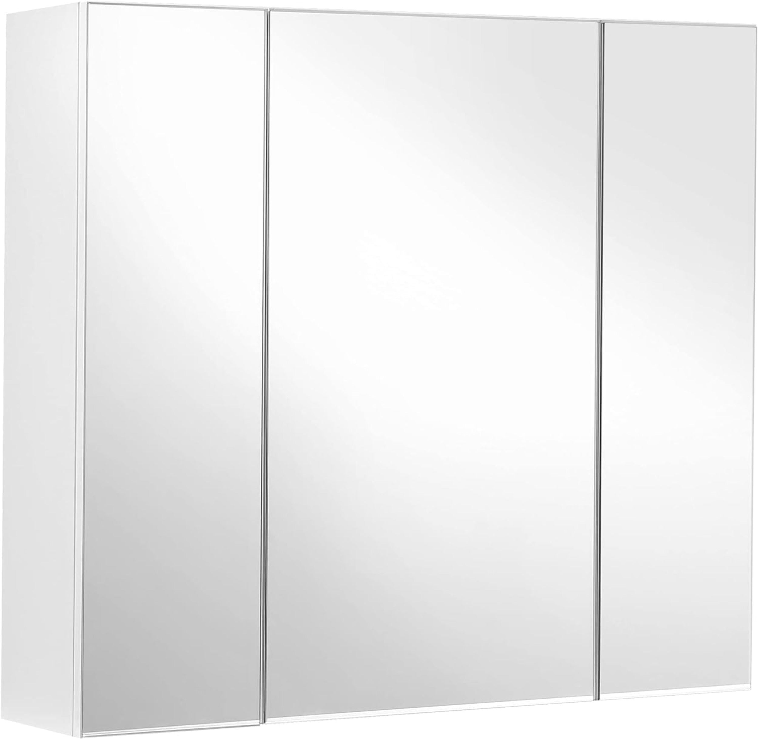 Szafka łazienkowa wisząca Grimark 60x15x55 cm z lustrem