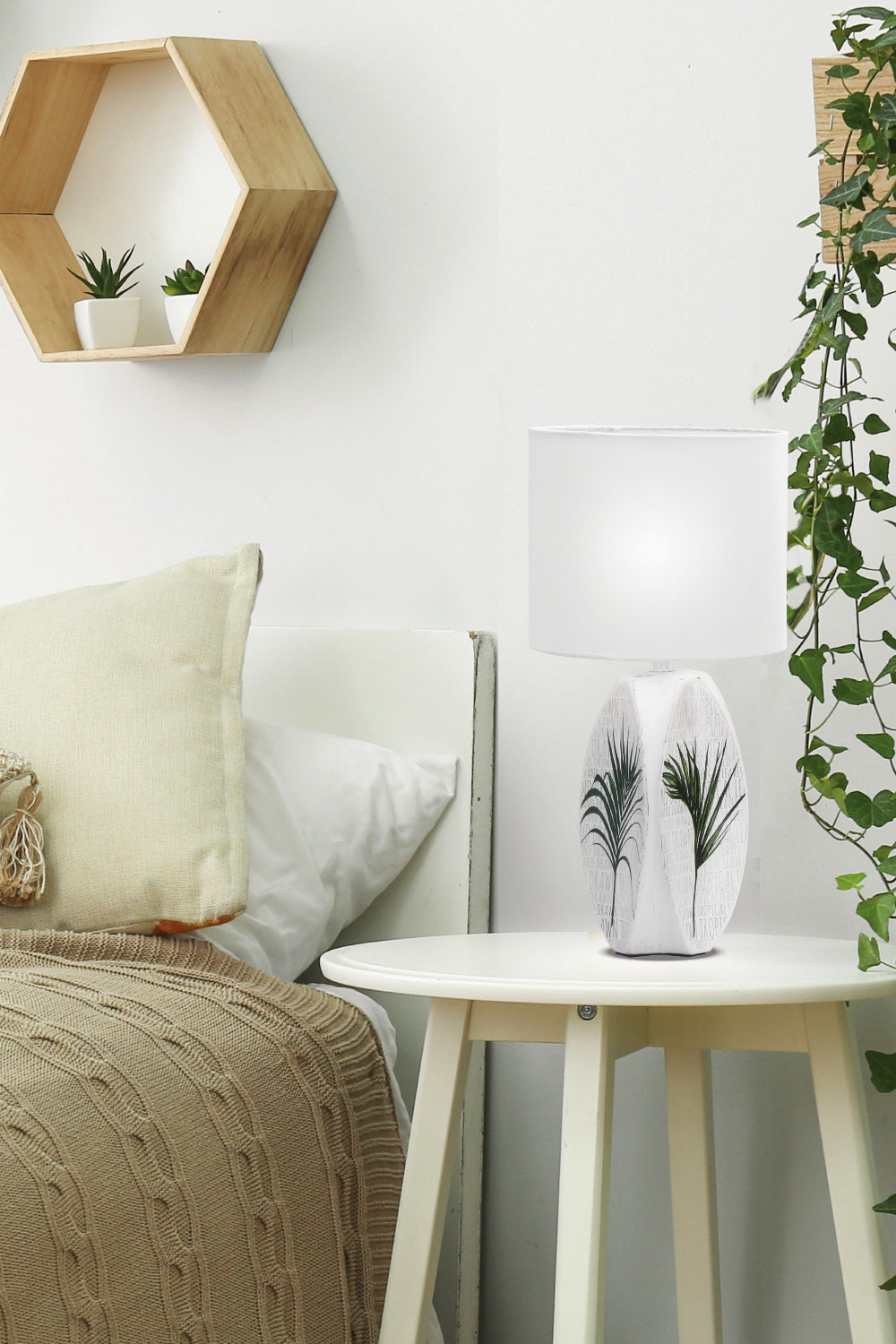 Lampa stołowa Paddeby 42 cm