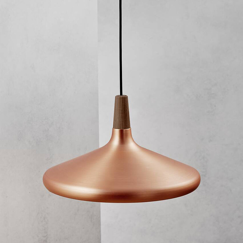 Lampa wisząca Nori średnica 39 cm miedziana